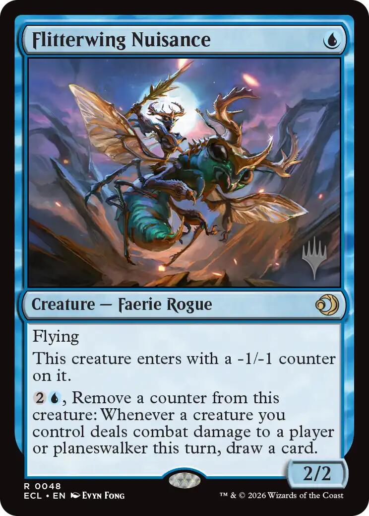 Flitterwing Nuisance [Lorwyn Eclipsed Promos] | Card Citadel