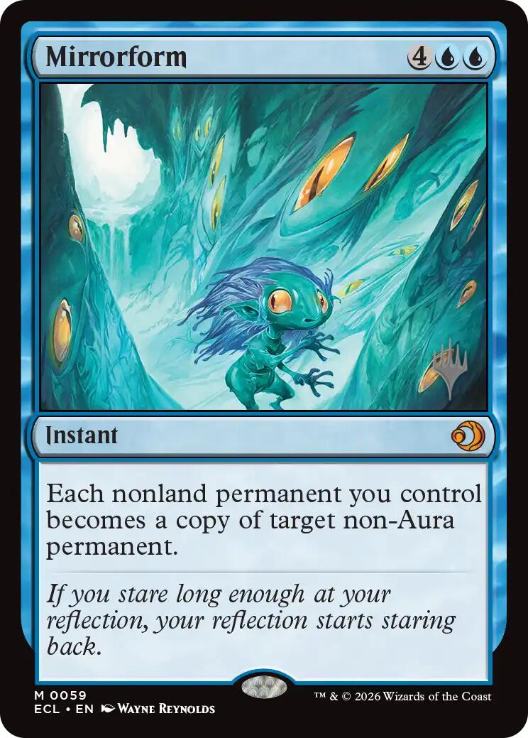 Mirrorform [Lorwyn Eclipsed Promos] | Card Citadel