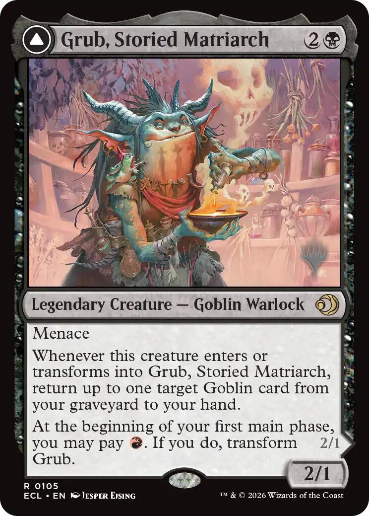 Grub, Storied Matriarch [Lorwyn Eclipsed Promos] | Card Citadel
