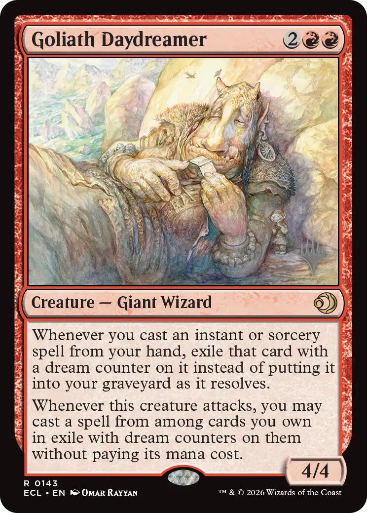 Goliath Daydreamer [Lorwyn Eclipsed Promos] | Card Citadel