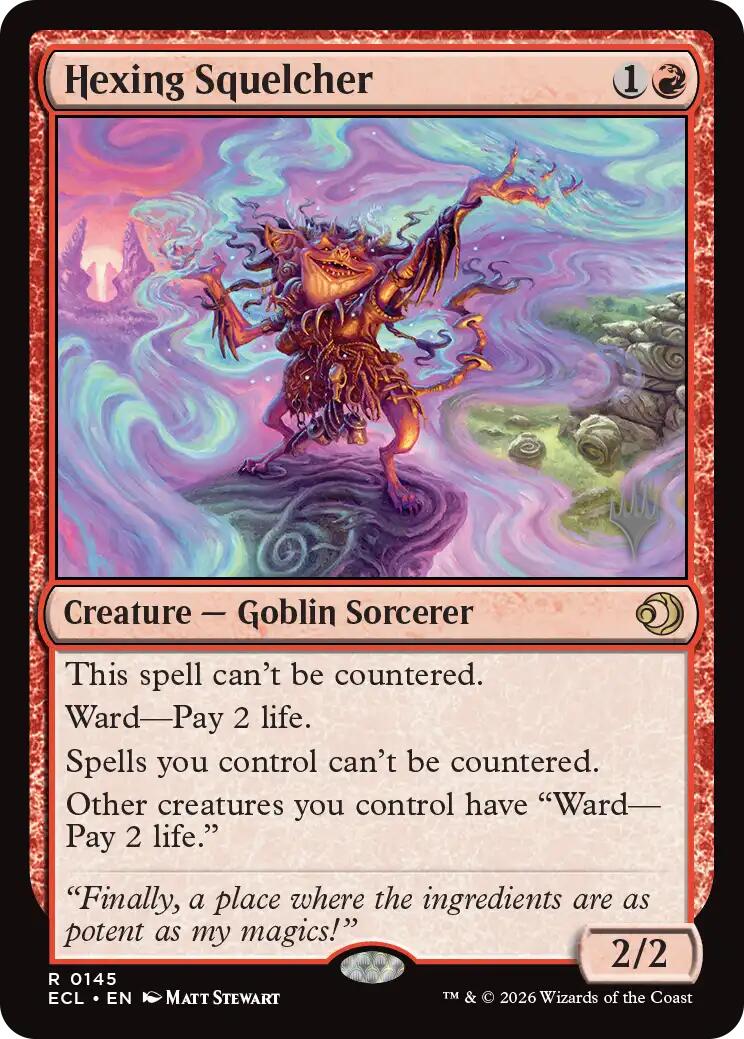 Hexing Squelcher [Lorwyn Eclipsed Promos] | Card Citadel