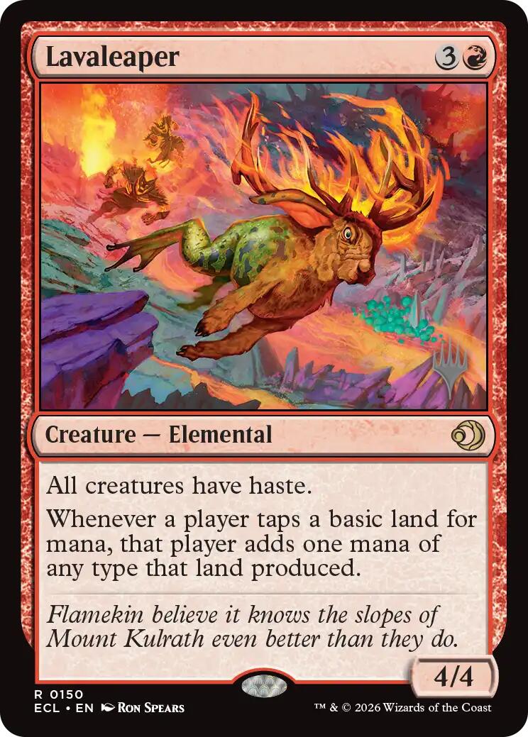 Lavaleaper [Lorwyn Eclipsed Promos] | Card Citadel