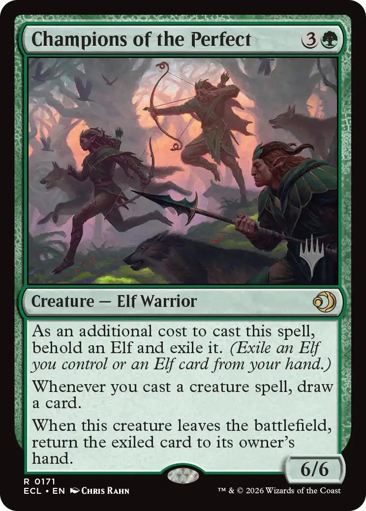 Champions of the Perfect [Lorwyn Eclipsed Promos] | Card Citadel