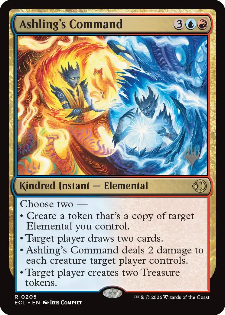 Ashling's Command [Lorwyn Eclipsed Promos] | Card Citadel