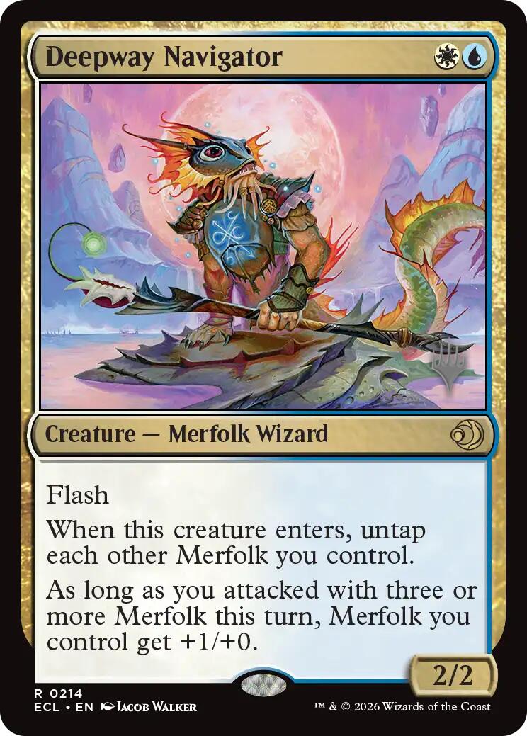 Deepway Navigator [Lorwyn Eclipsed Promos] | Card Citadel