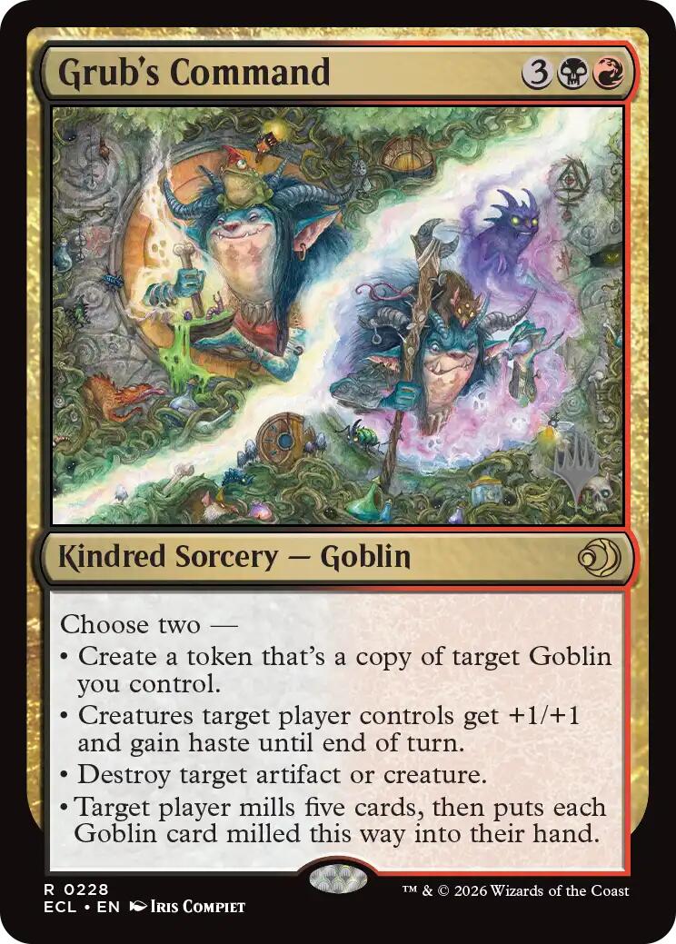 Grub's Command [Lorwyn Eclipsed Promos] | Card Citadel