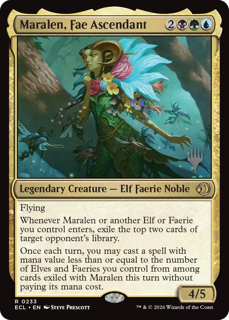 Maralen, Fae Ascendant [Lorwyn Eclipsed Promos] | Card Citadel