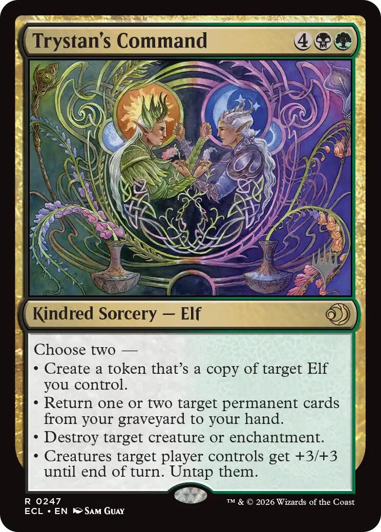 Trystan's Command [Lorwyn Eclipsed Promos] | Card Citadel