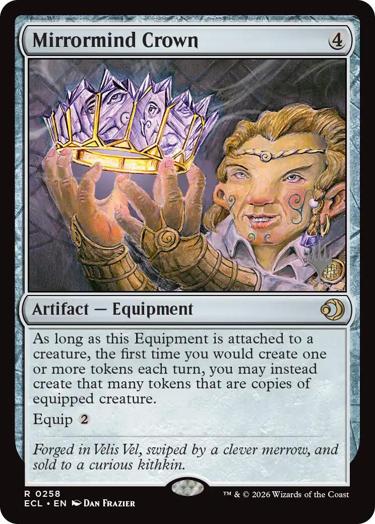 Mirrormind Crown [Lorwyn Eclipsed Promos] | Card Citadel
