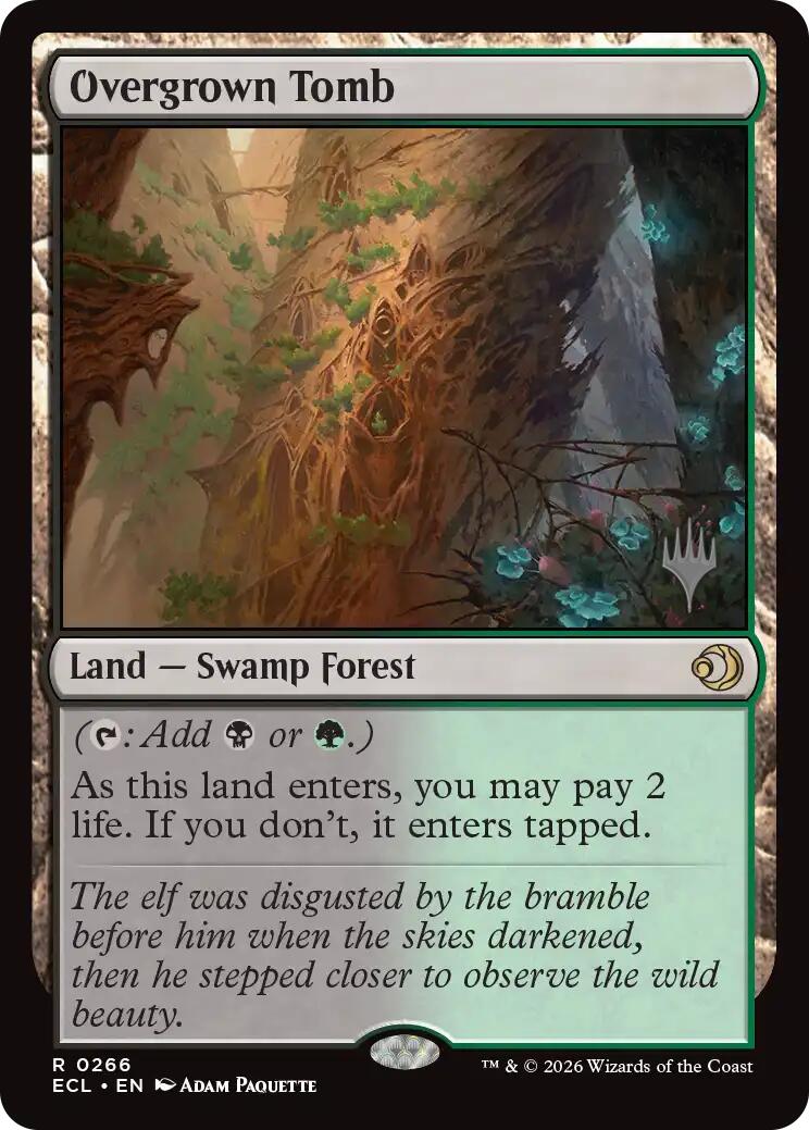 Overgrown Tomb [Lorwyn Eclipsed Promos] | Card Citadel