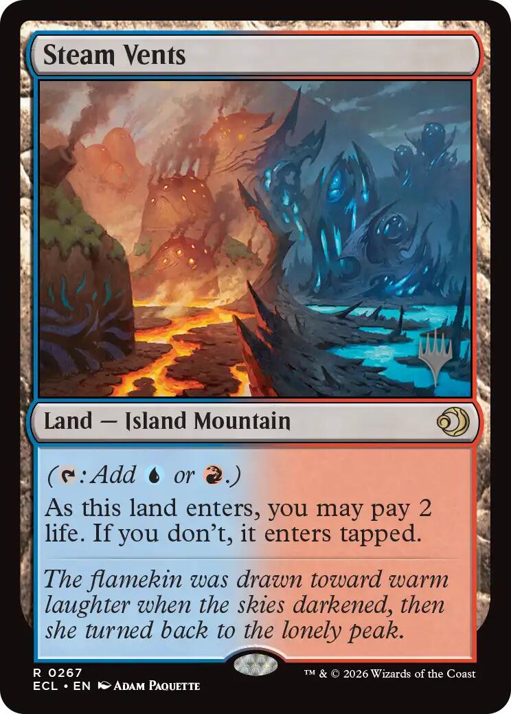 Steam Vents [Lorwyn Eclipsed Promos] | Card Citadel