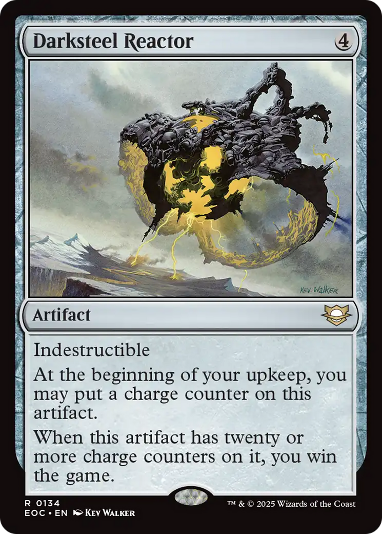 Darksteel Reactor [Edge of Eternities Commander] | Card Citadel