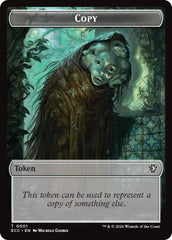 Copy // Shapeshifter Double-Sided Token [Lorwyn Eclipsed Tokens] | Card Citadel