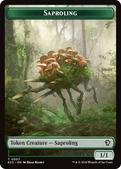 Saproling // Poison Counter Double-Sided Token [Lorwyn Eclipsed Tokens] | Card Citadel