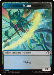 Faerie // Goblin Double-Sided Token [Lorwyn Eclipsed Tokens] | Card Citadel