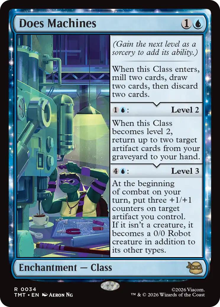 Does Machines [Teenage Mutant Ninja Turtles] | Card Citadel