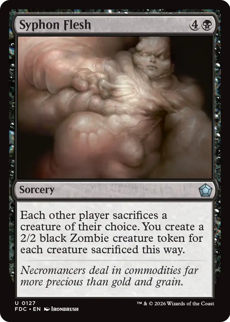 Syphon Flesh [Foundations Commander] | Card Citadel