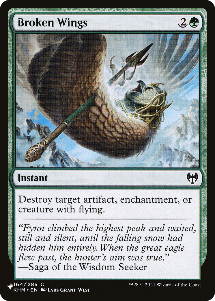 Broken Wings [The List Reprints] | Card Citadel