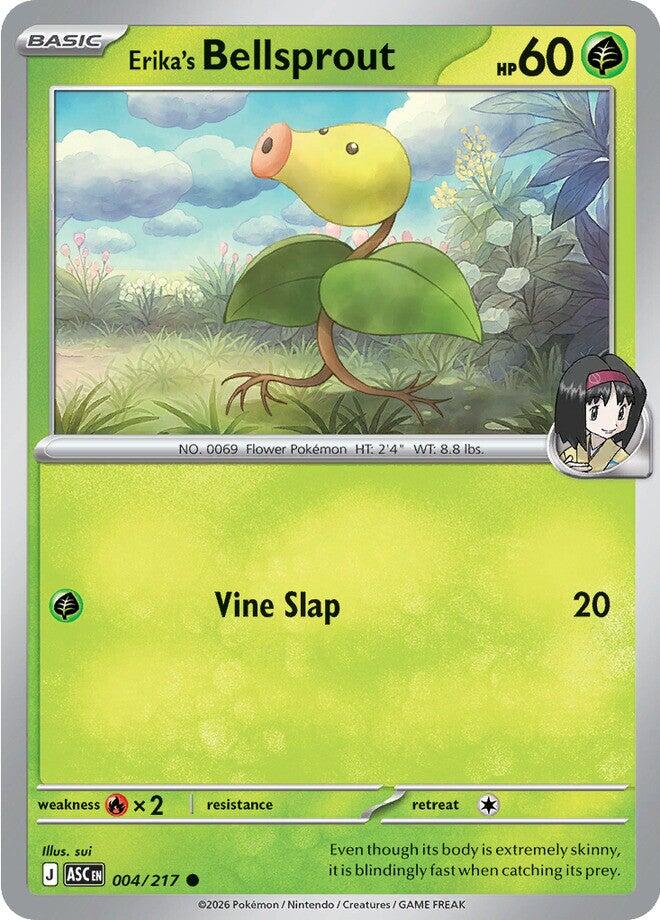Erika's Bellsprout (004/217) [Mega Evolution: Ascended Heroes] | Card Citadel