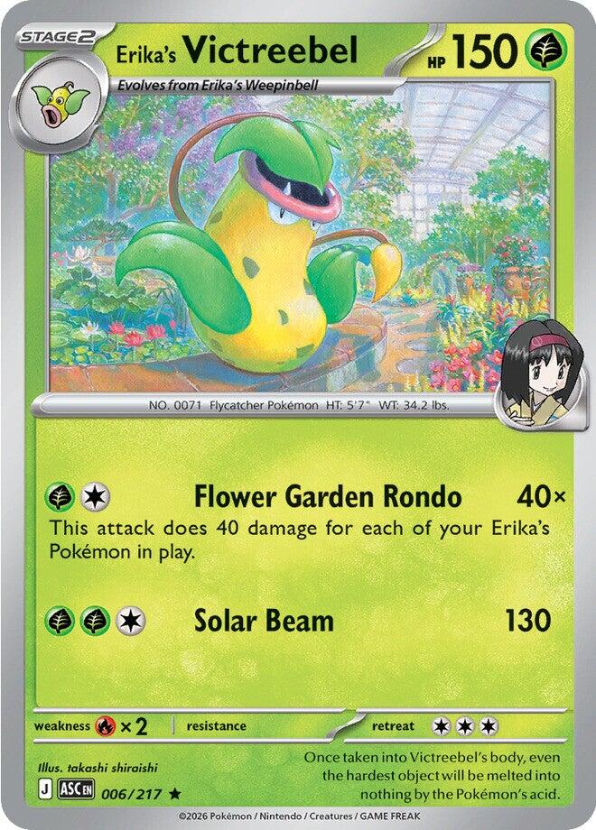 Erika's Victreebel (006/217) [Mega Evolution: Ascended Heroes] | Card Citadel