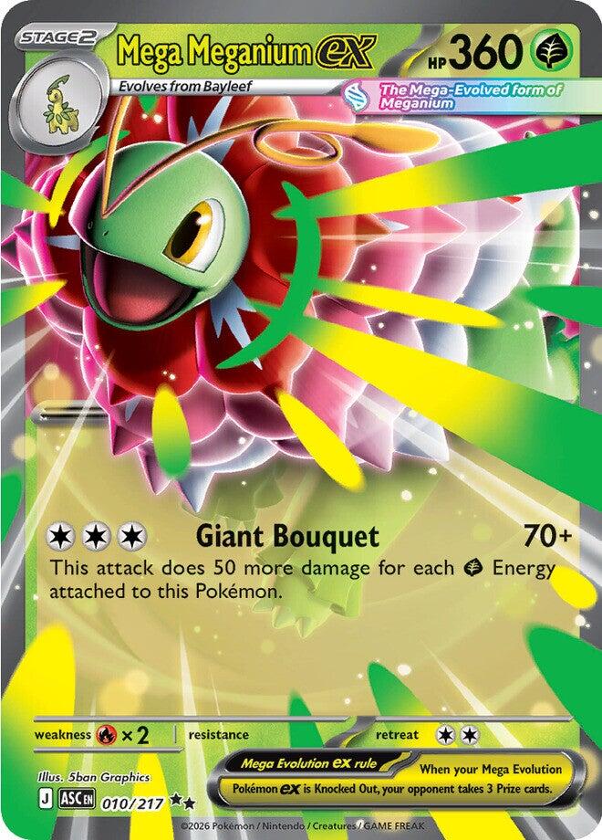 Mega Meganium ex (010/217) [Mega Evolution: Ascended Heroes] | Card Citadel