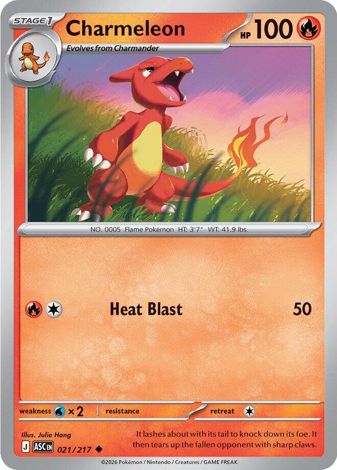 Charmeleon (021/217) [Mega Evolution: Ascended Heroes] | Card Citadel