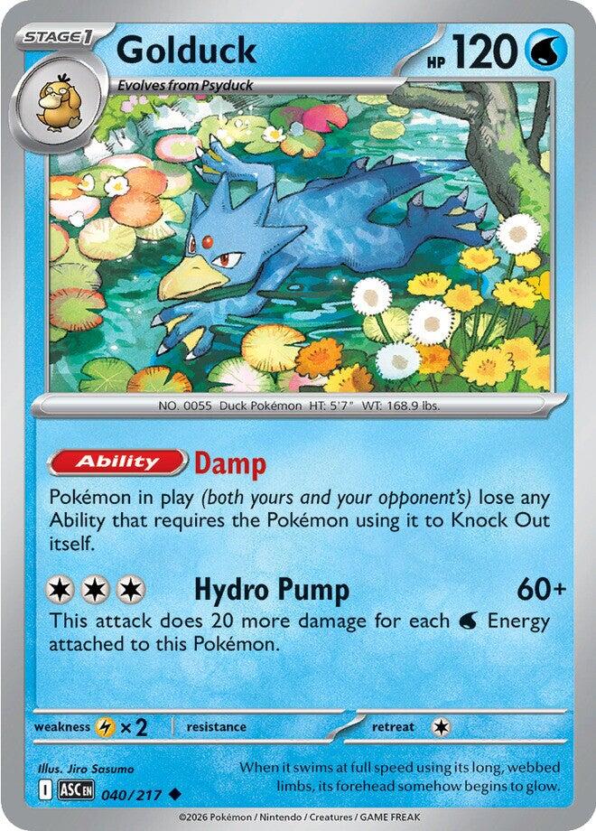 Golduck (040/217) [Mega Evolution: Ascended Heroes] | Card Citadel