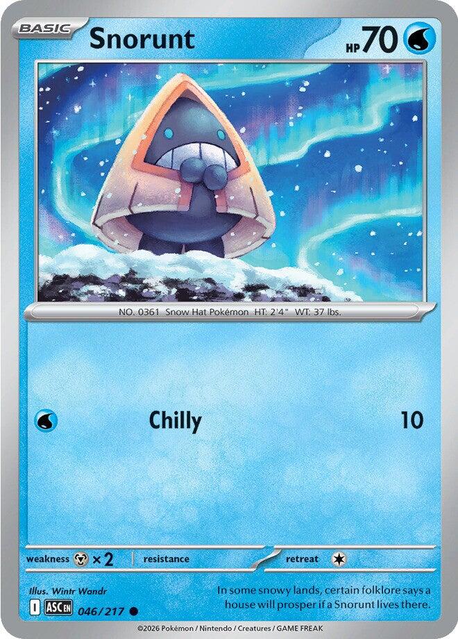Snorunt (046/217) [Mega Evolution: Ascended Heroes] | Card Citadel