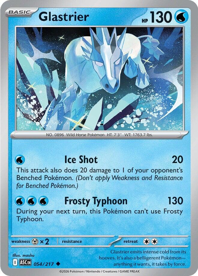 Glastrier (054/217) [Mega Evolution: Ascended Heroes] | Card Citadel