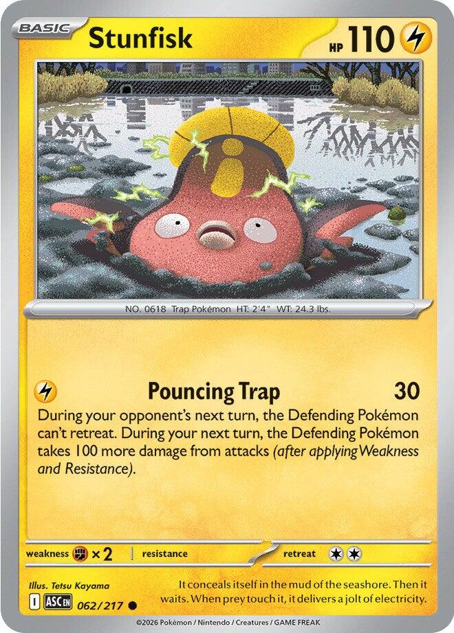 Stunfisk (062/217) [Mega Evolution: Ascended Heroes] | Card Citadel