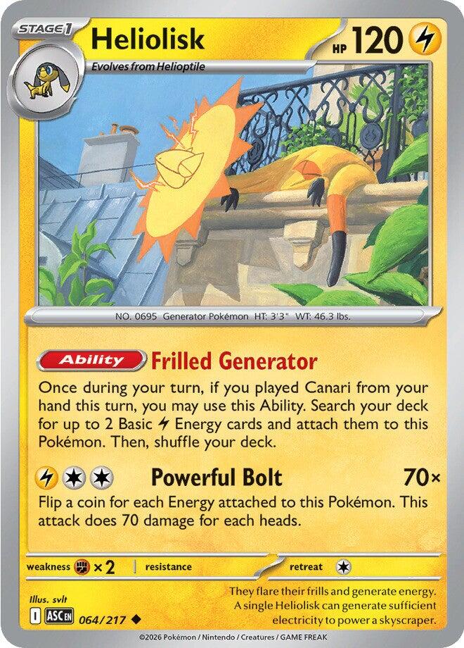 Heliolisk (064/217) [Mega Evolution: Ascended Heroes] | Card Citadel