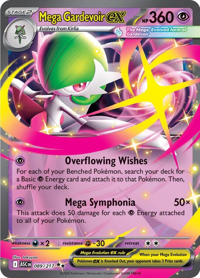 Mega Gardevoir ex (089/217) [Mega Evolution: Ascended Heroes] | Card Citadel