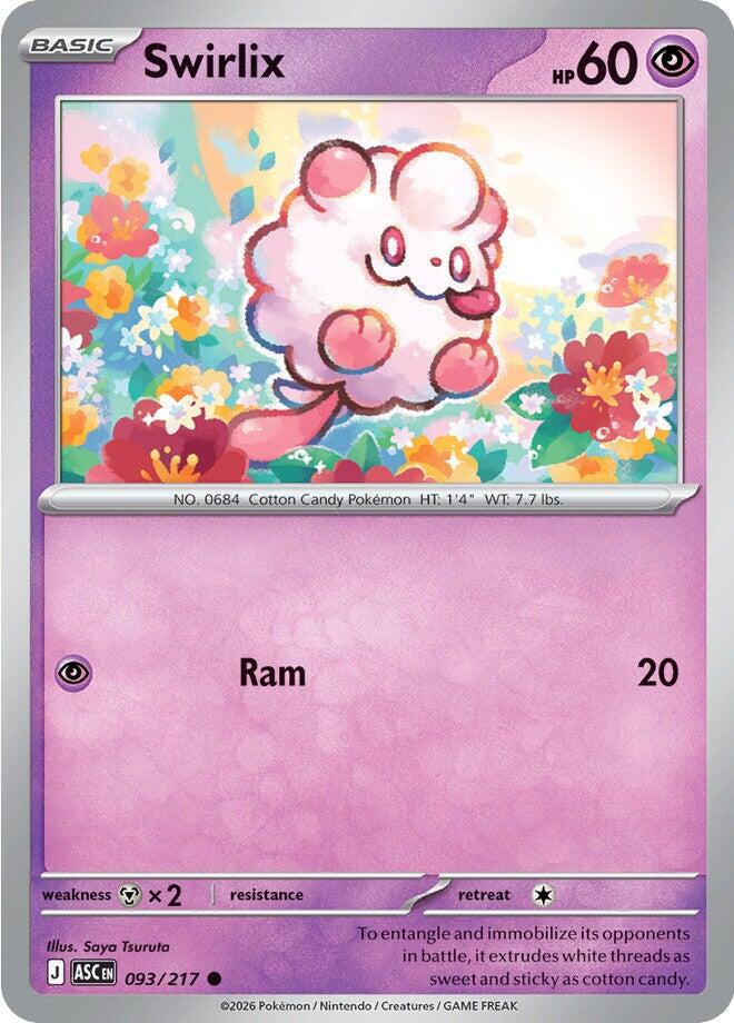 Swirlix (093/217) [Mega Evolution: Ascended Heroes] | Card Citadel