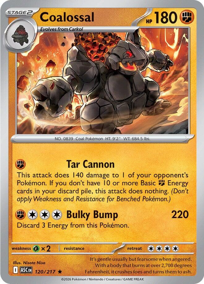 Coalossal (120/217) [Mega Evolution: Ascended Heroes] | Card Citadel