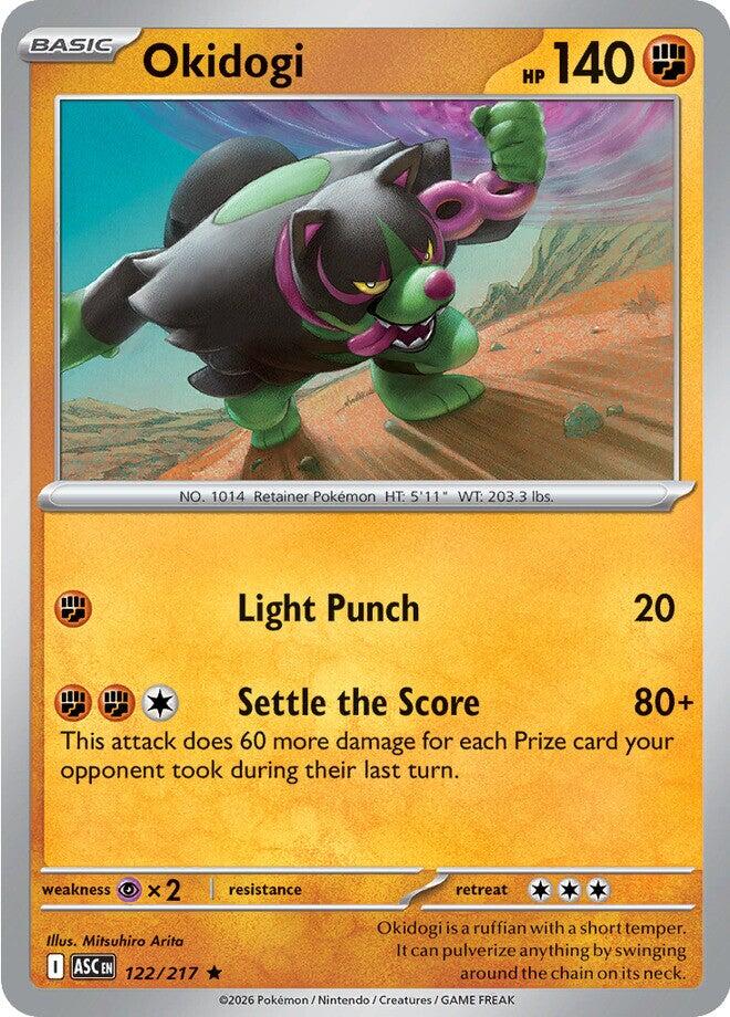 Okidogi (122/217) [Mega Evolution: Ascended Heroes] | Card Citadel