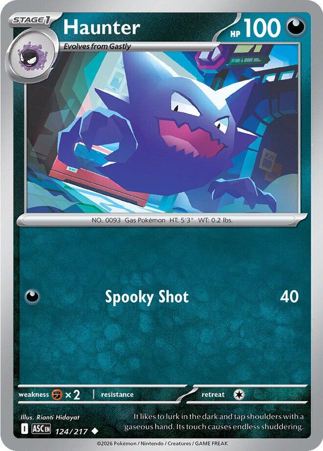 Haunter (124/217) [Mega Evolution: Ascended Heroes] | Card Citadel