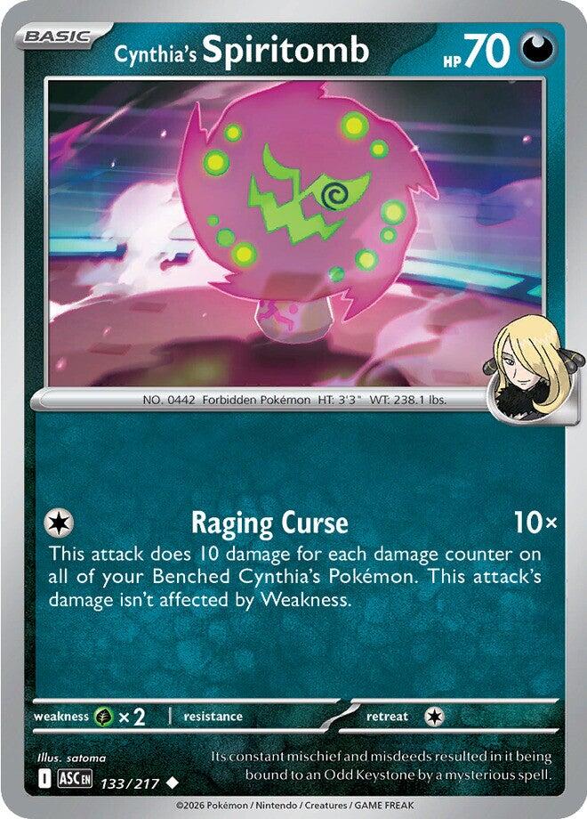 Cynthia's Spiritomb (133/217) [Mega Evolution: Ascended Heroes] | Card Citadel