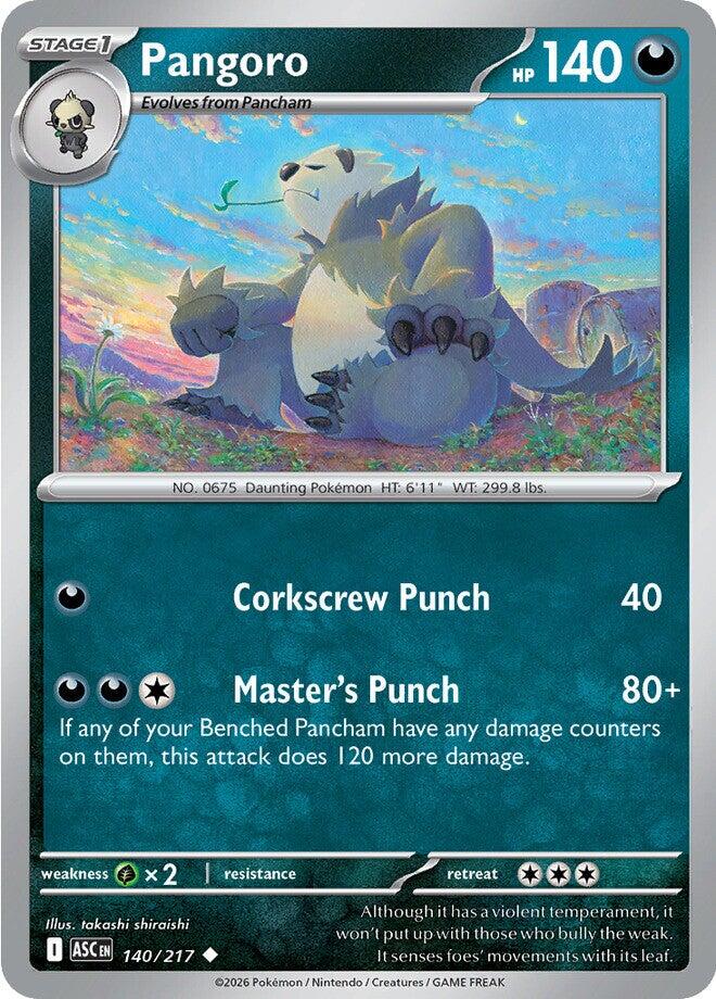 Pangoro (140/217) [Mega Evolution: Ascended Heroes] | Card Citadel