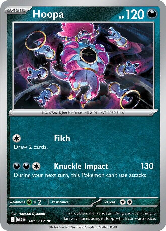 Hoopa (141/217) [Mega Evolution: Ascended Heroes] | Card Citadel