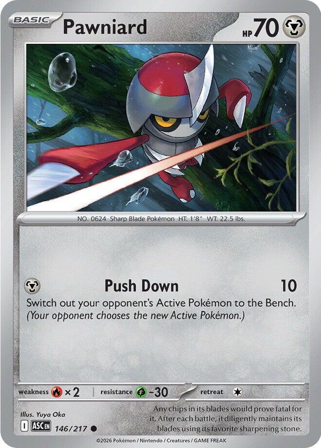 Pawniard (146/217) [Mega Evolution: Ascended Heroes] | Card Citadel