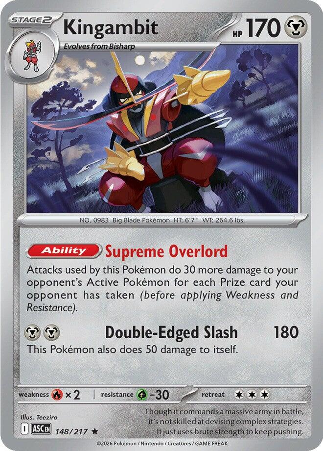 Kingambit (148/217) [Mega Evolution: Ascended Heroes] | Card Citadel