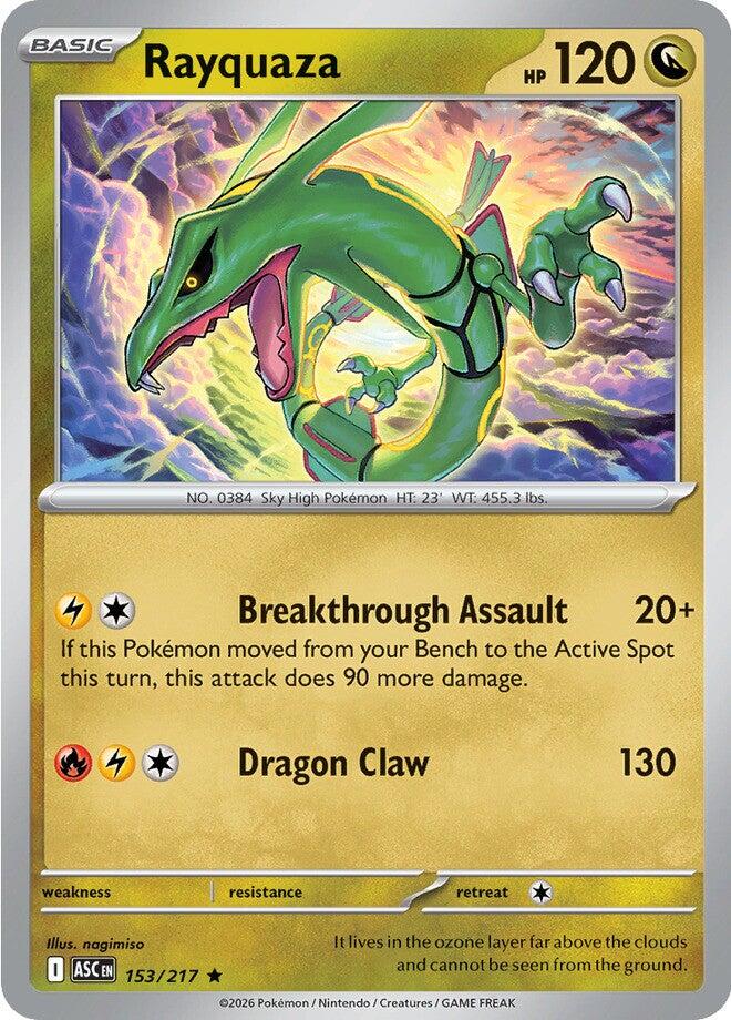 Rayquaza (153/217) [Mega Evolution: Ascended Heroes] | Card Citadel