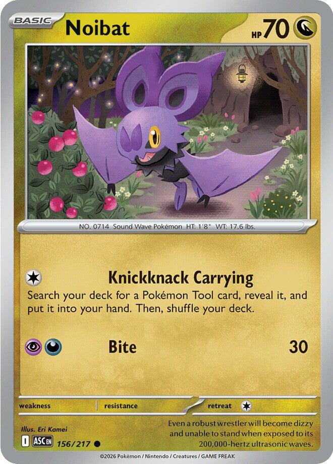Noibat (156/217) [Mega Evolution: Ascended Heroes] | Card Citadel