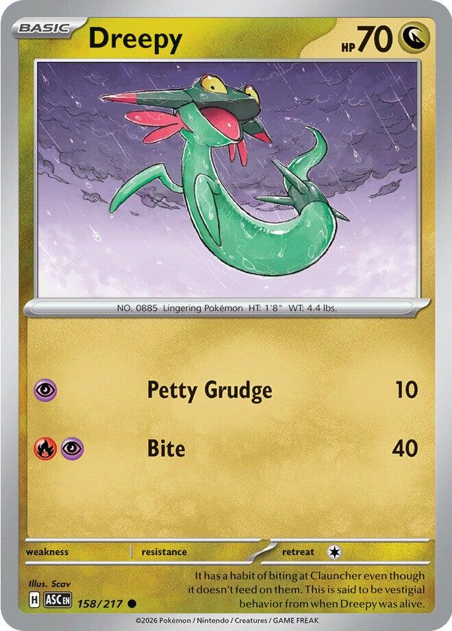 Dreepy (158/217) [Mega Evolution: Ascended Heroes] | Card Citadel