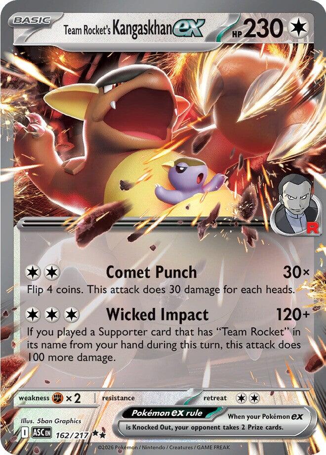 Team Rocket's Kangaskhan ex (162/217) [Mega Evolution: Ascended Heroes] | Card Citadel
