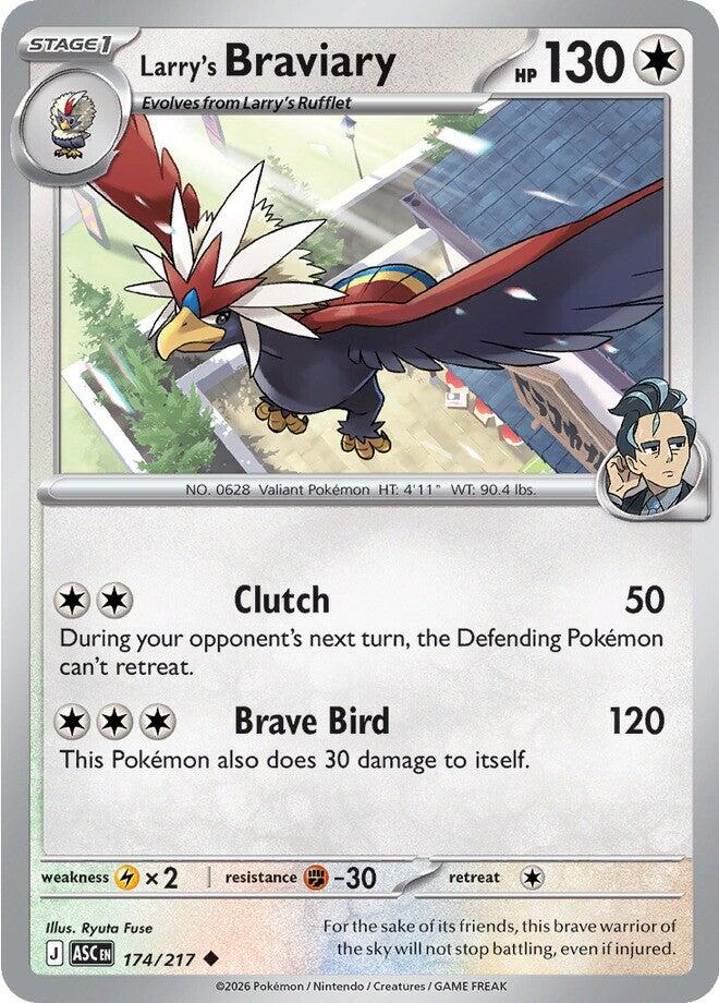 Larry's Braviary (174/217) [Mega Evolution: Ascended Heroes] | Card Citadel