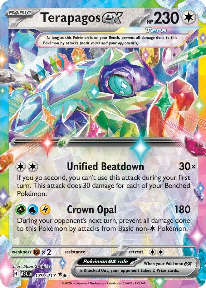 Terapagos ex (179/217) [Mega Evolution: Ascended Heroes] | Card Citadel