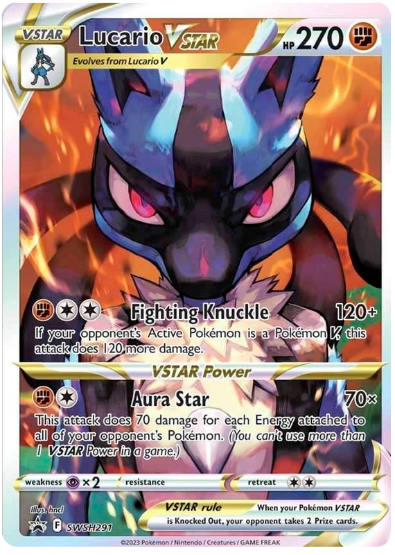 Lucario VSTAR (SWSH291) [Sword & Shield: Black Star Promos] | Card Citadel