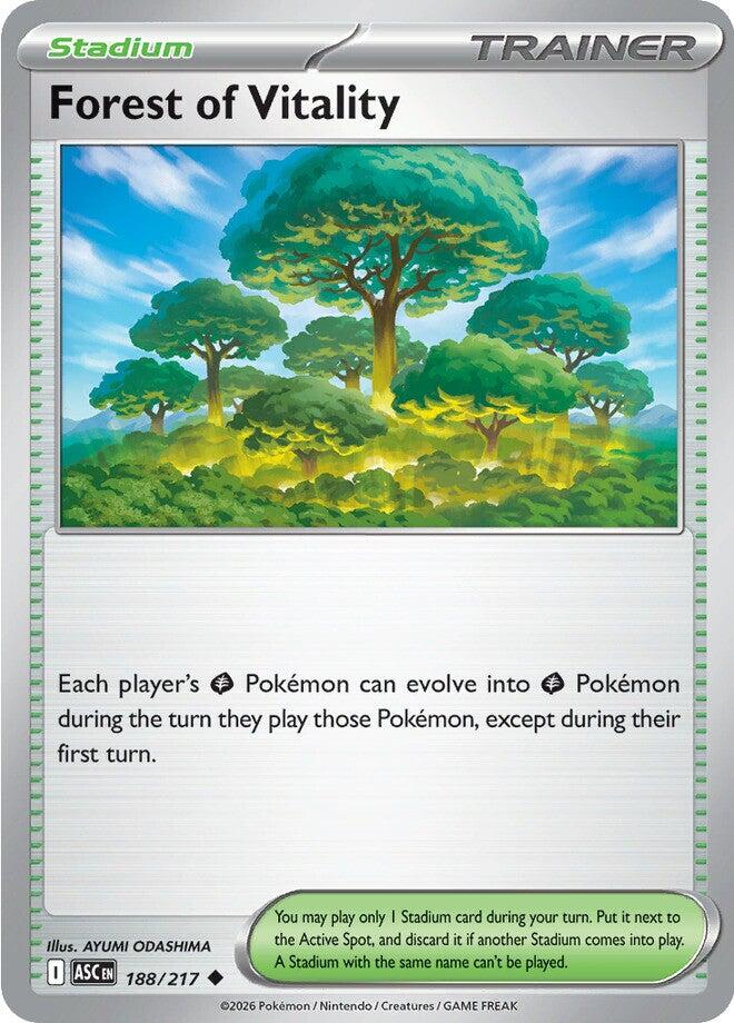 Forest of Vitality (188/217) [Mega Evolution: Ascended Heroes] | Card Citadel