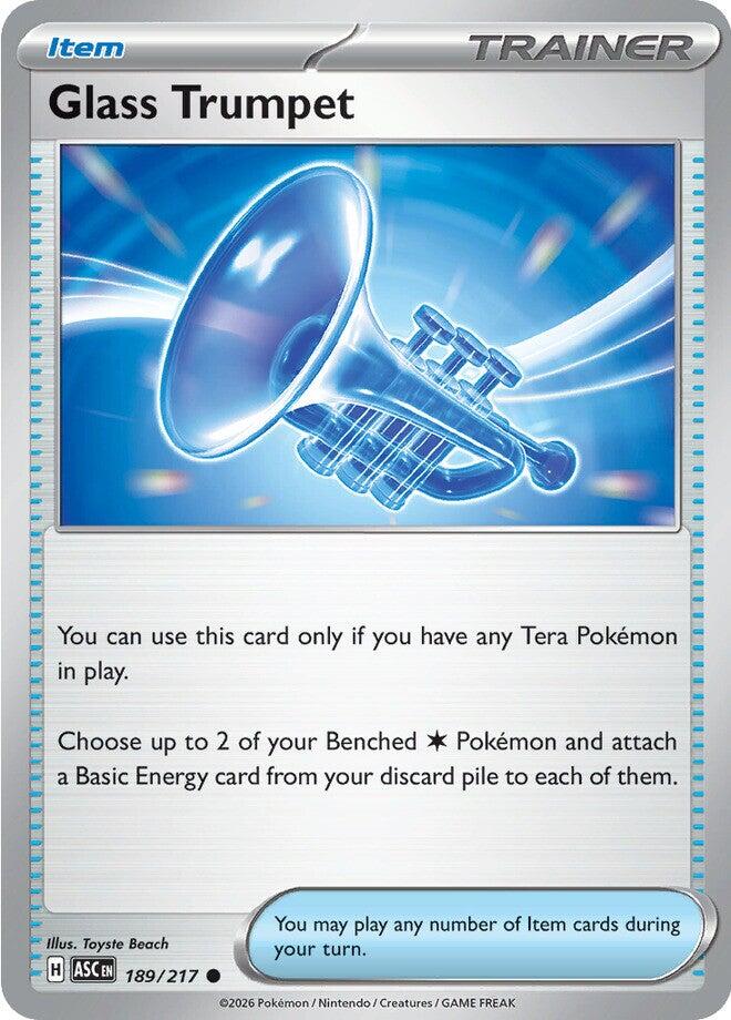 Glass Trumpet (189/217) [Mega Evolution: Ascended Heroes] | Card Citadel